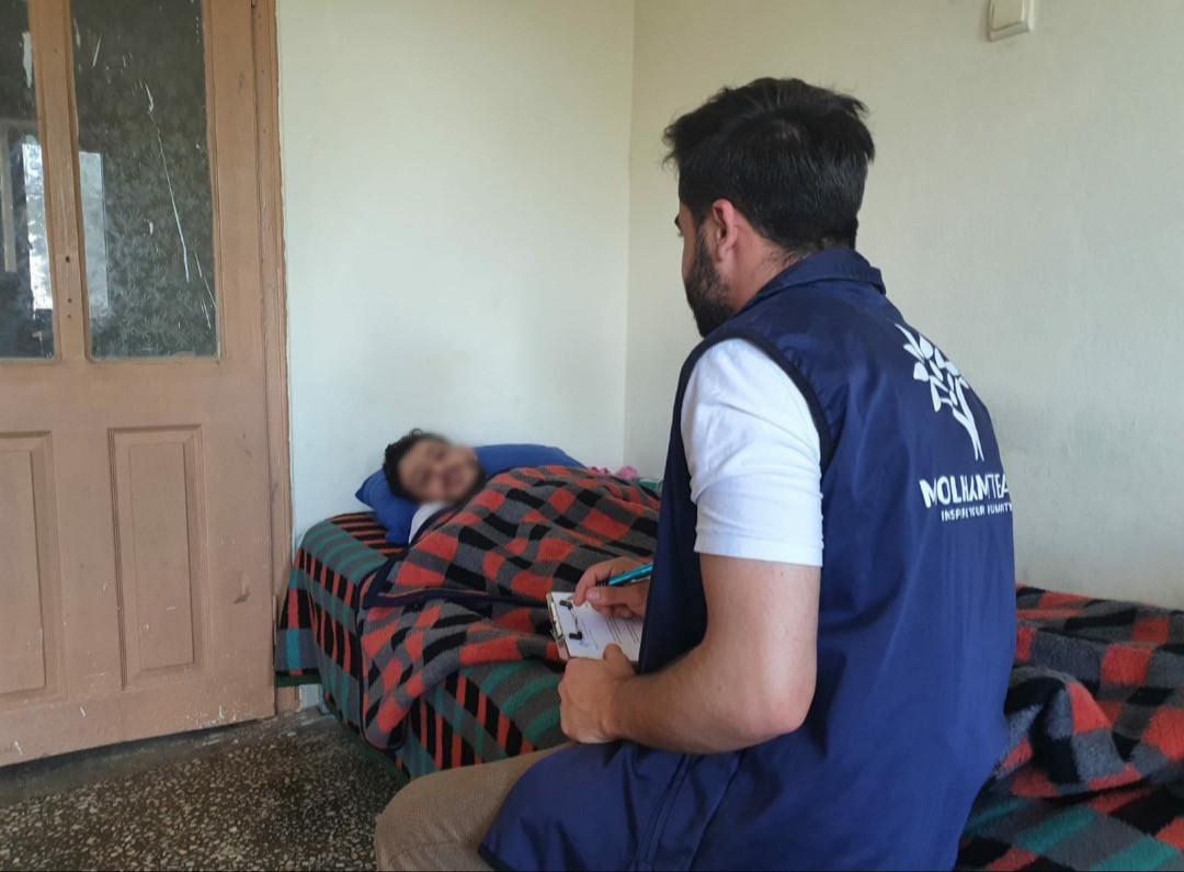 A young man was deprived of movement, and his mental health suffered.