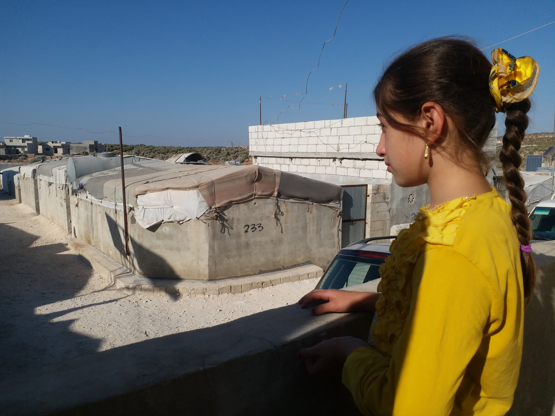 Lamar, an orphan from Idlib