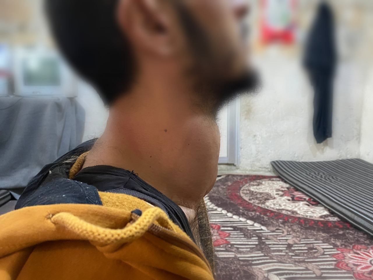 He's unable to provide for his family due to his health condition.