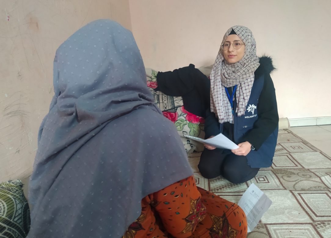 A Family of Eight in Bad Living Conditions