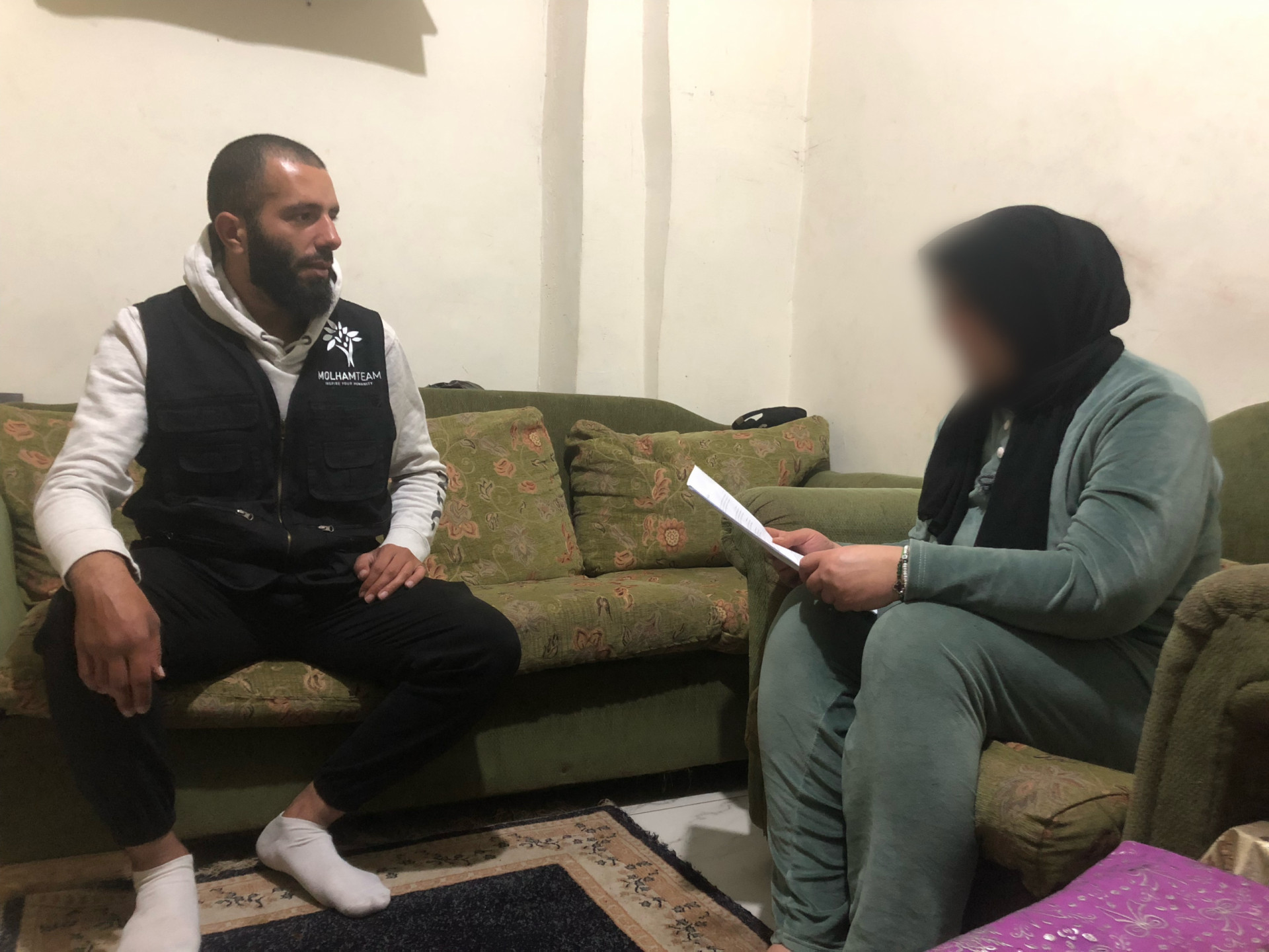 خسِرنا بيتَنا وأمَاننا الوحيد!