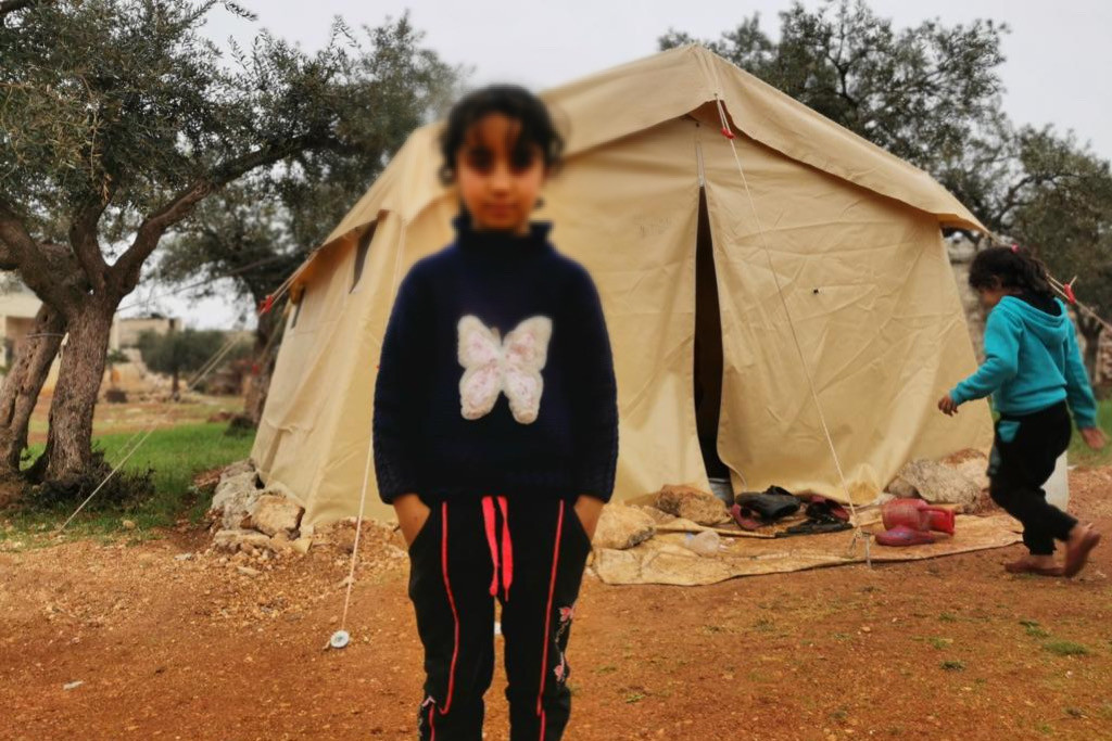 11 people are in need of a new tent!
