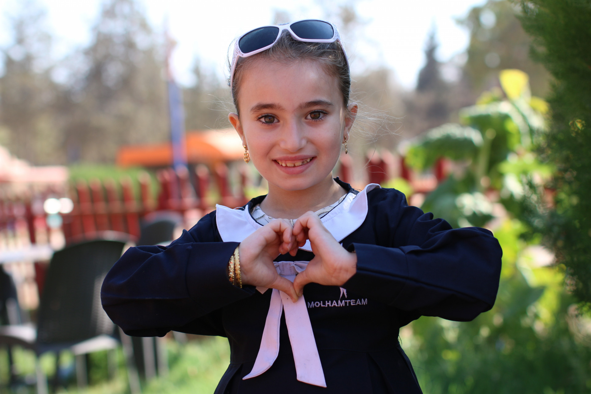 Sham is an orphan girl in need of sponsorship