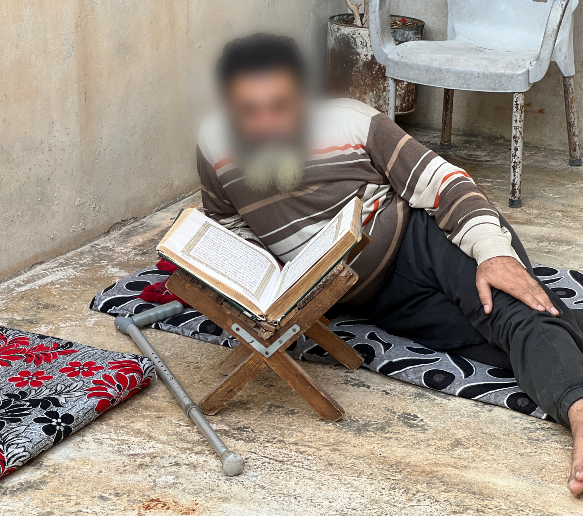 Pain Has Weakened His Body