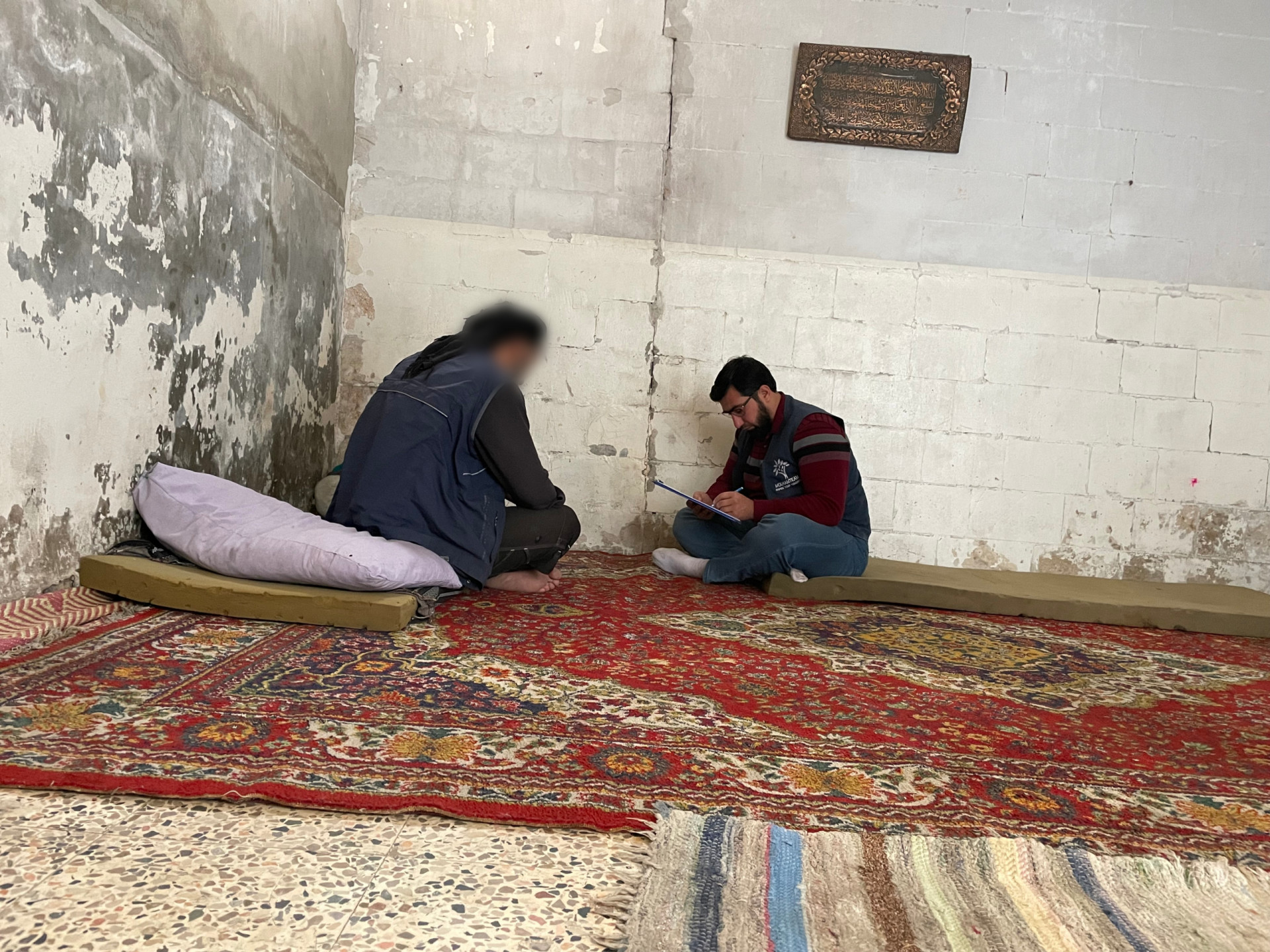 Yahia and his family needs a shelter