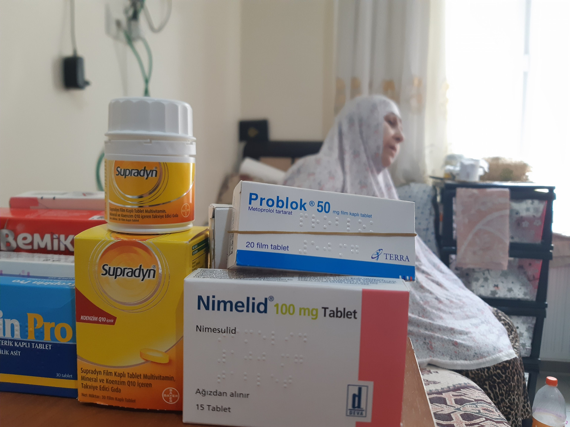 Rouaida is an elderly woman who needs help