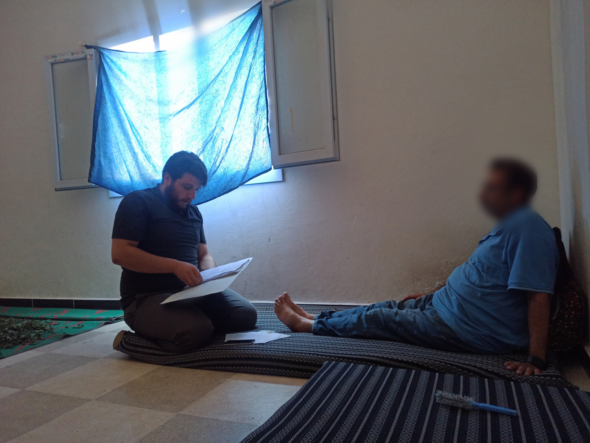 Muhammed leidet an Multiple Sclerosis und starken Schmerzen