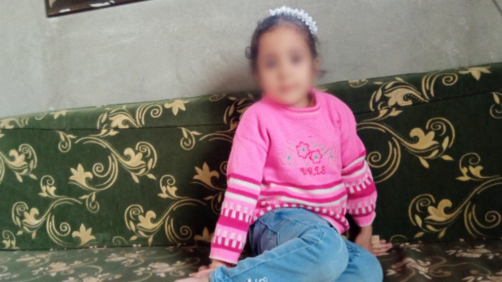 Farah is an orphan girl from Latakia countryside