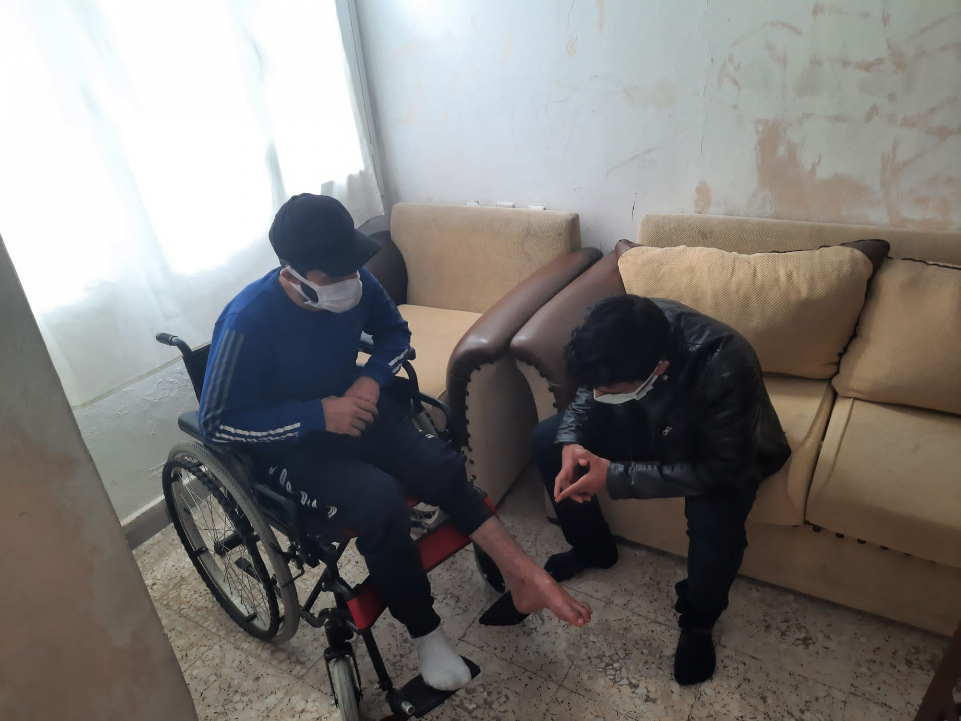 After Muhammad was injured in an accident, his family became without a breadwinner.