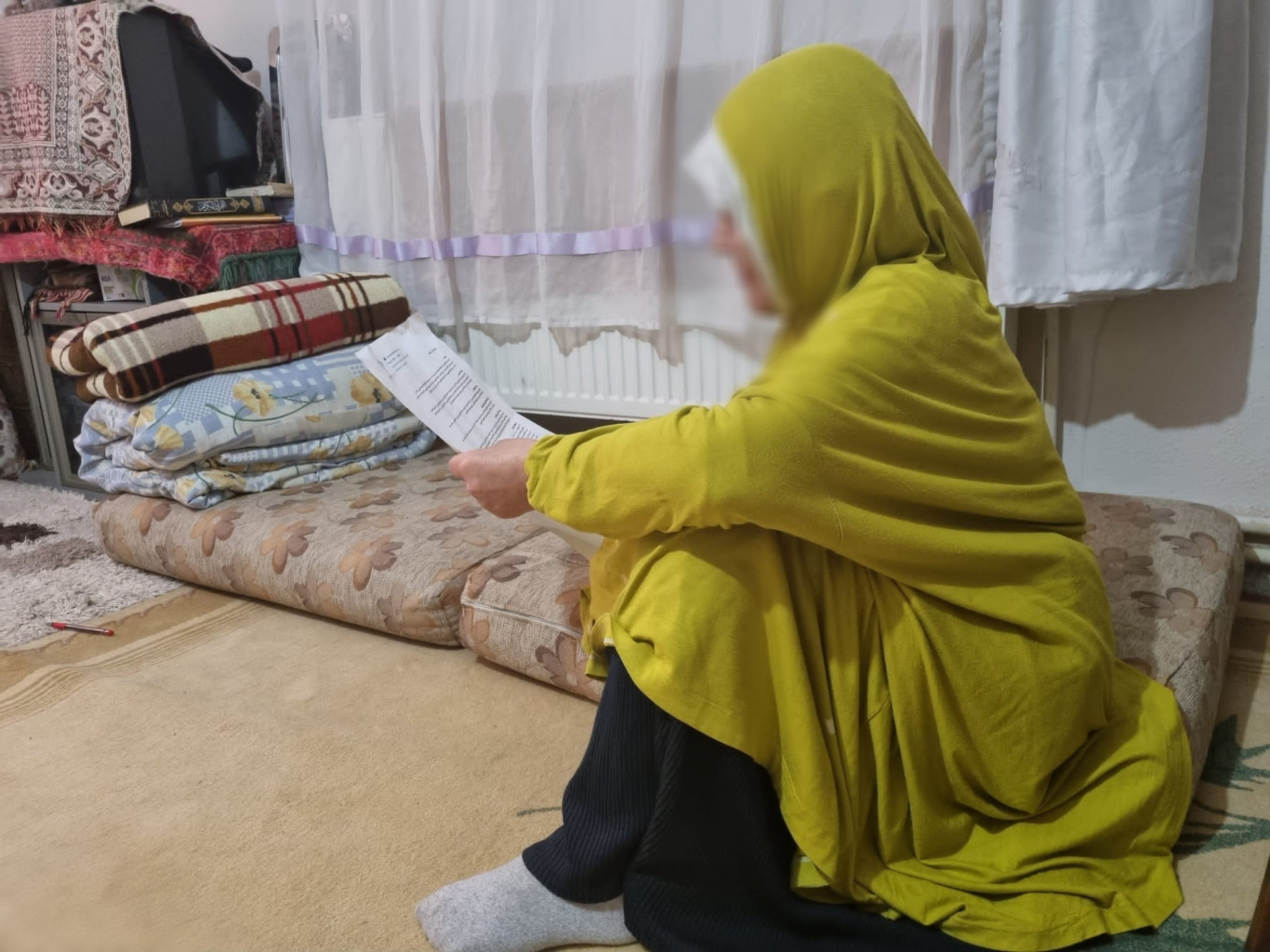 Fatima and her husband are elderly and live in poverty!