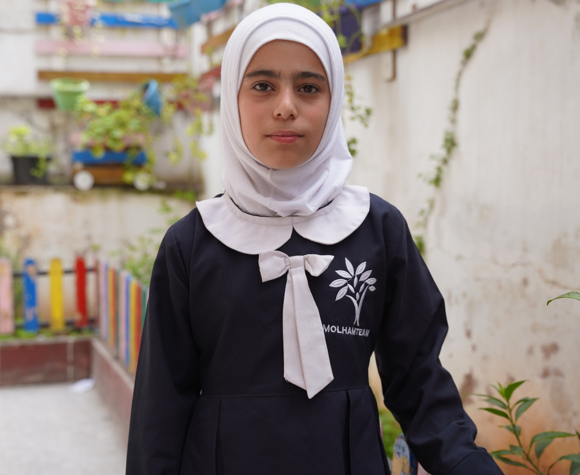Zahra is an orphaned child in need of educational sponsorship.