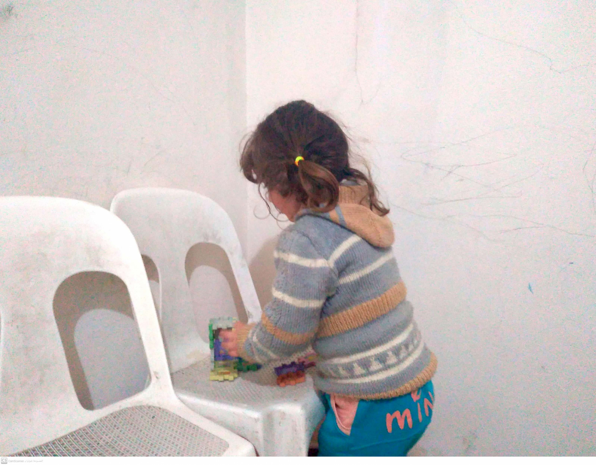 روضى طفلة يتيمة من حلب