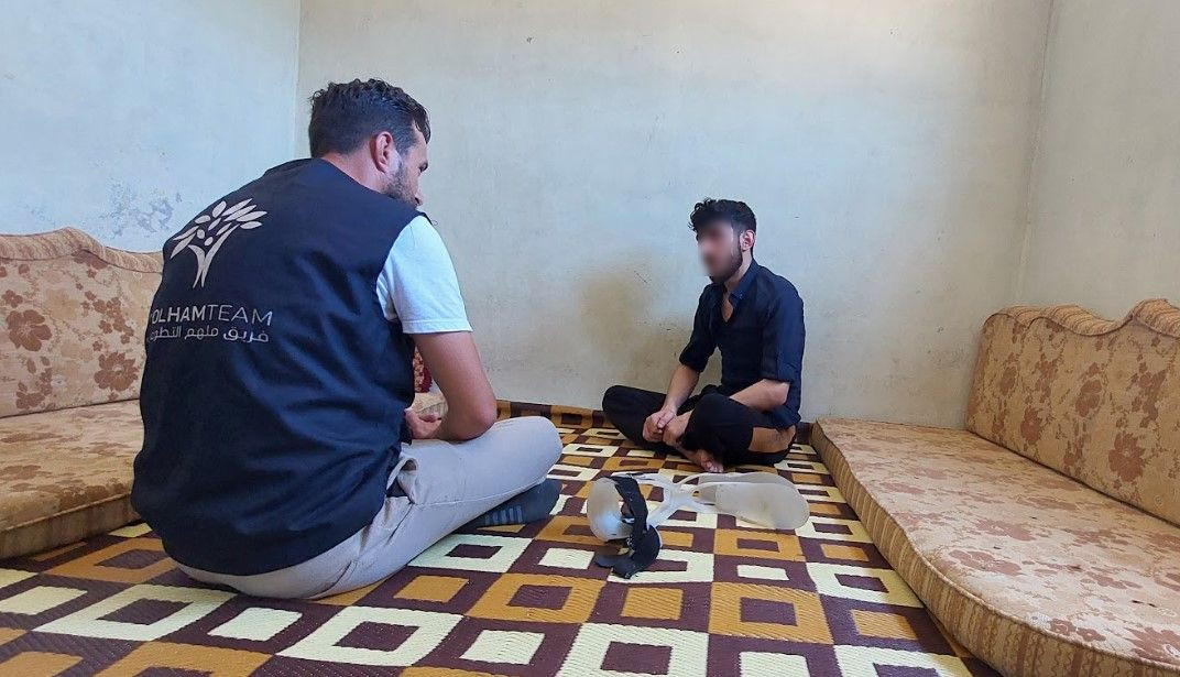 Mohammed suffers from an injury and he is unable to work