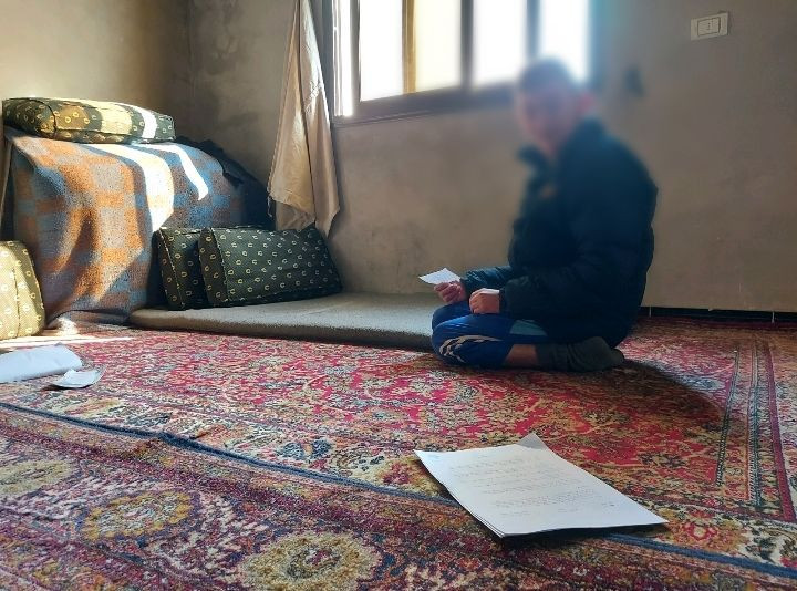 A patient is with cerebral paralysis needs help