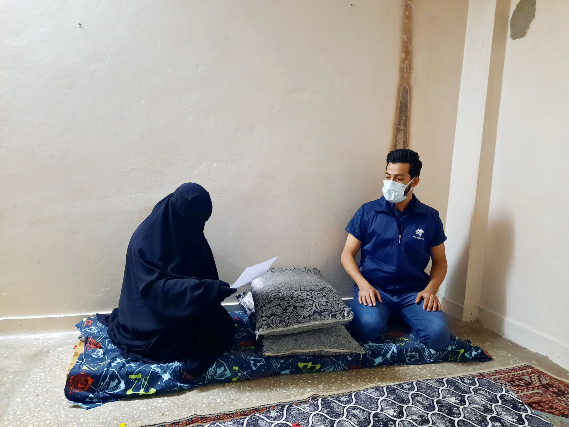Sana lives in a tragic living situation with her children after separating from her husband, who left them with no source of income