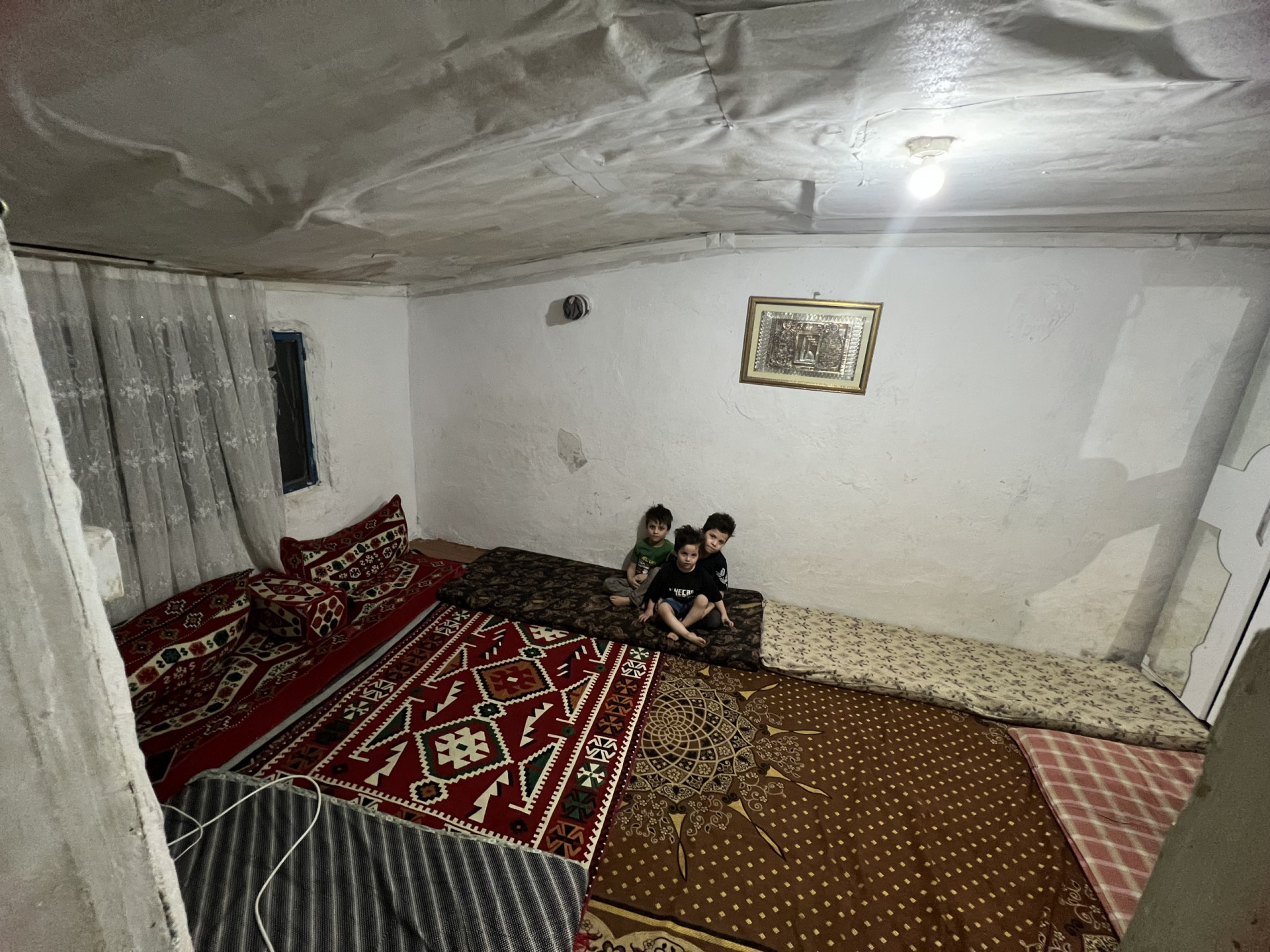 A Family of eight members living without any source of income