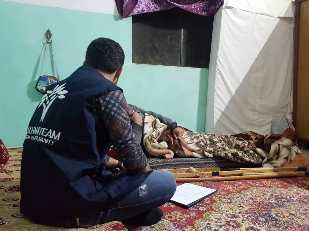 An airstrike changed his life