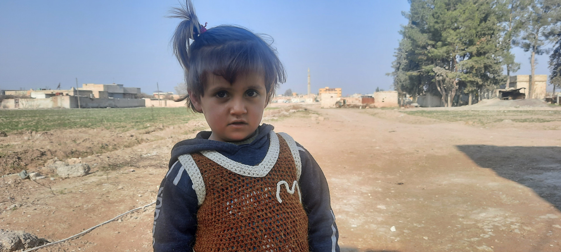 Mais, an orphan from Alraqqa city