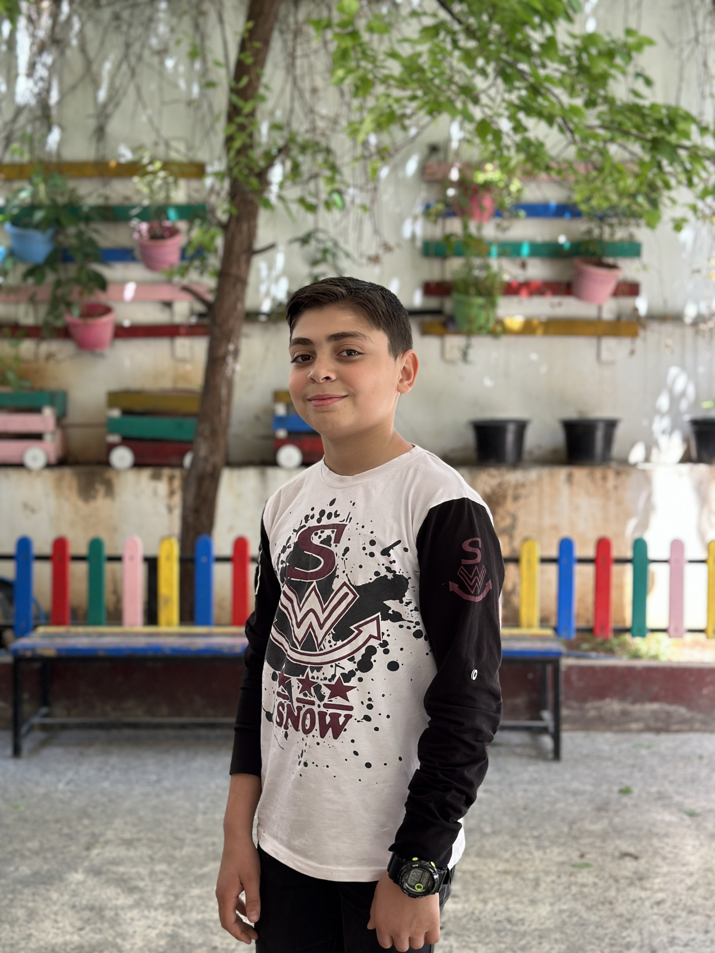 Qusay is an orphan kid who needs a sponsorship