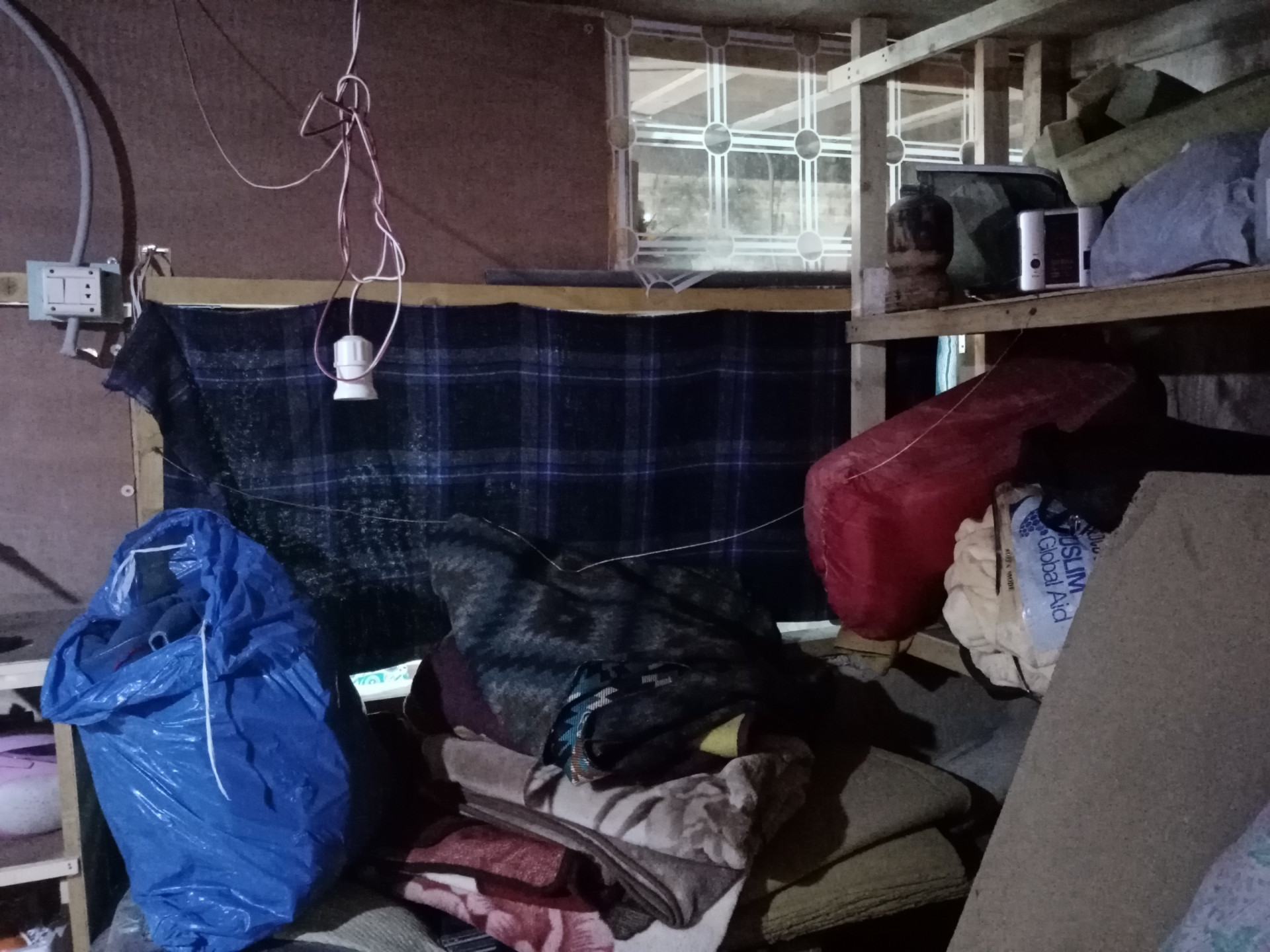 They live in bad conditions