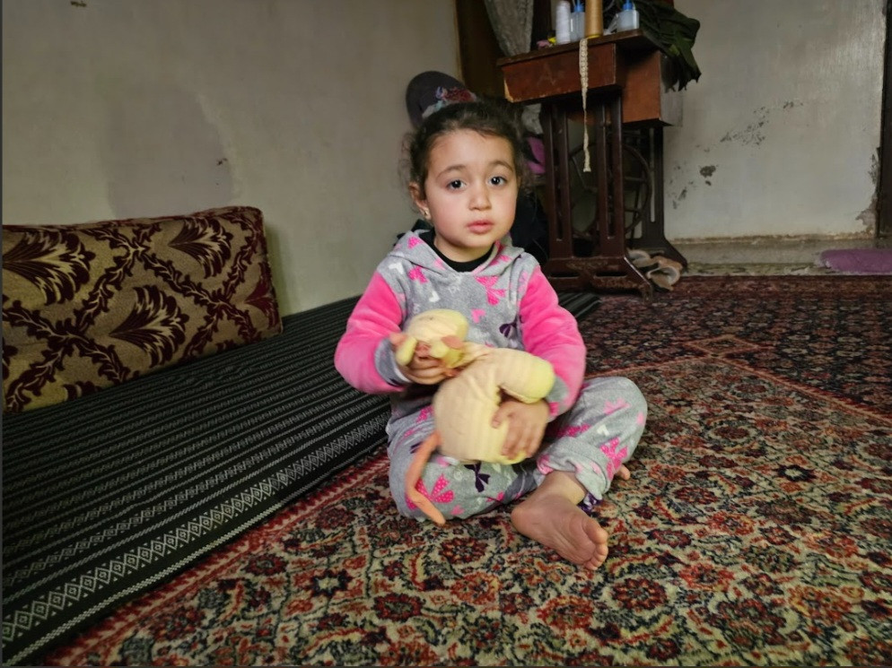 A mother and child without a breadwinner