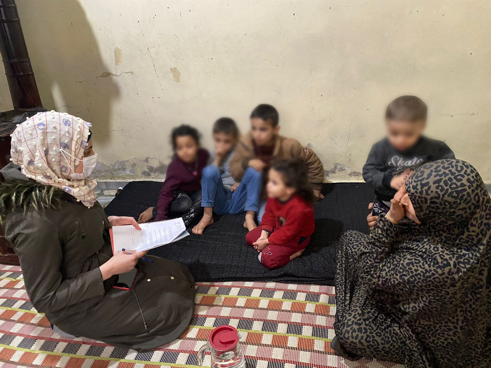 Nine children have no sponsor.
