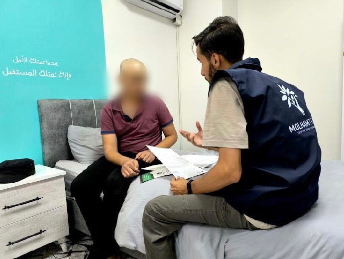 A child with cancer is being treated in a foreign country