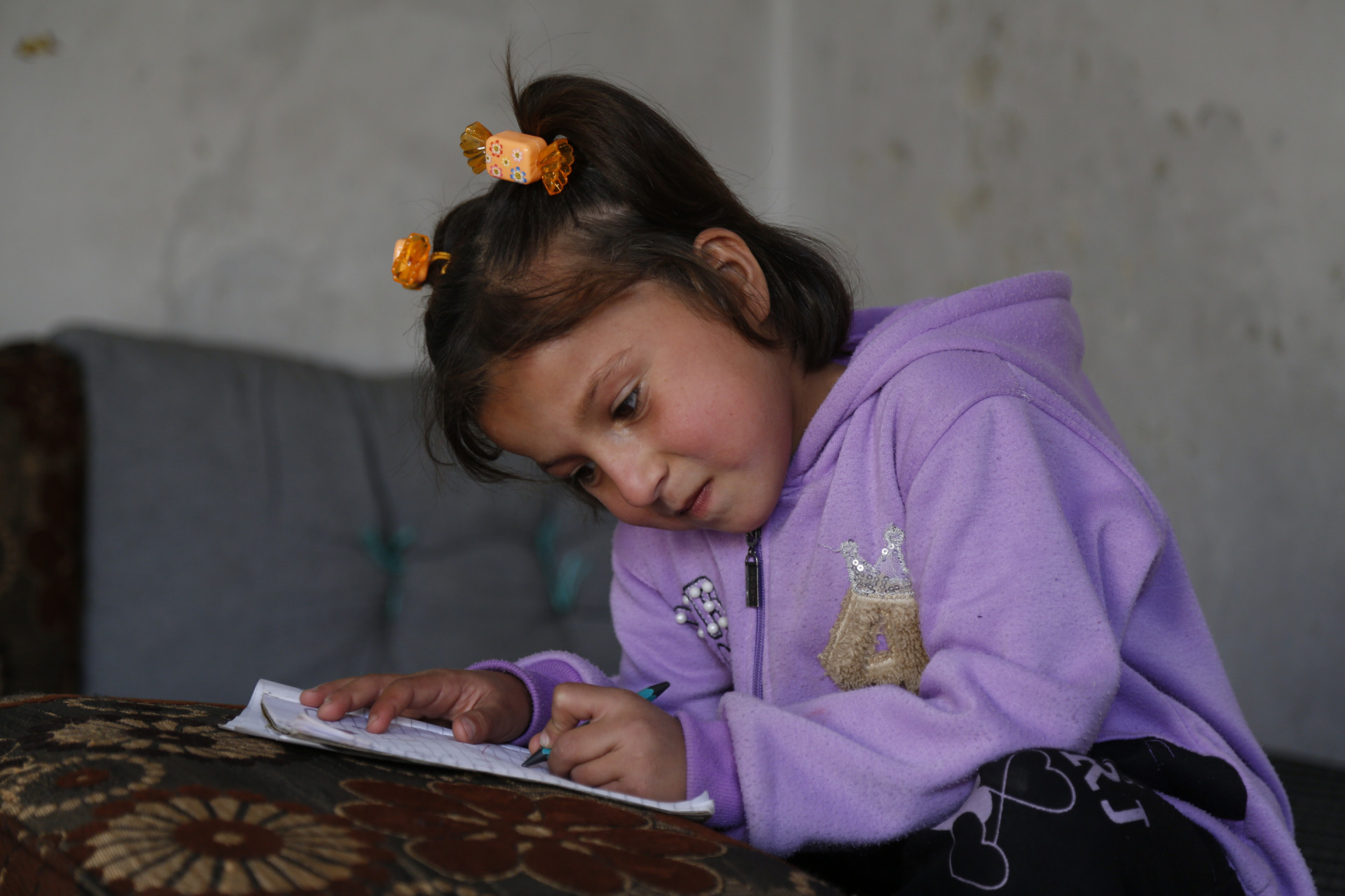 Walaa is a girl from Al-Bab