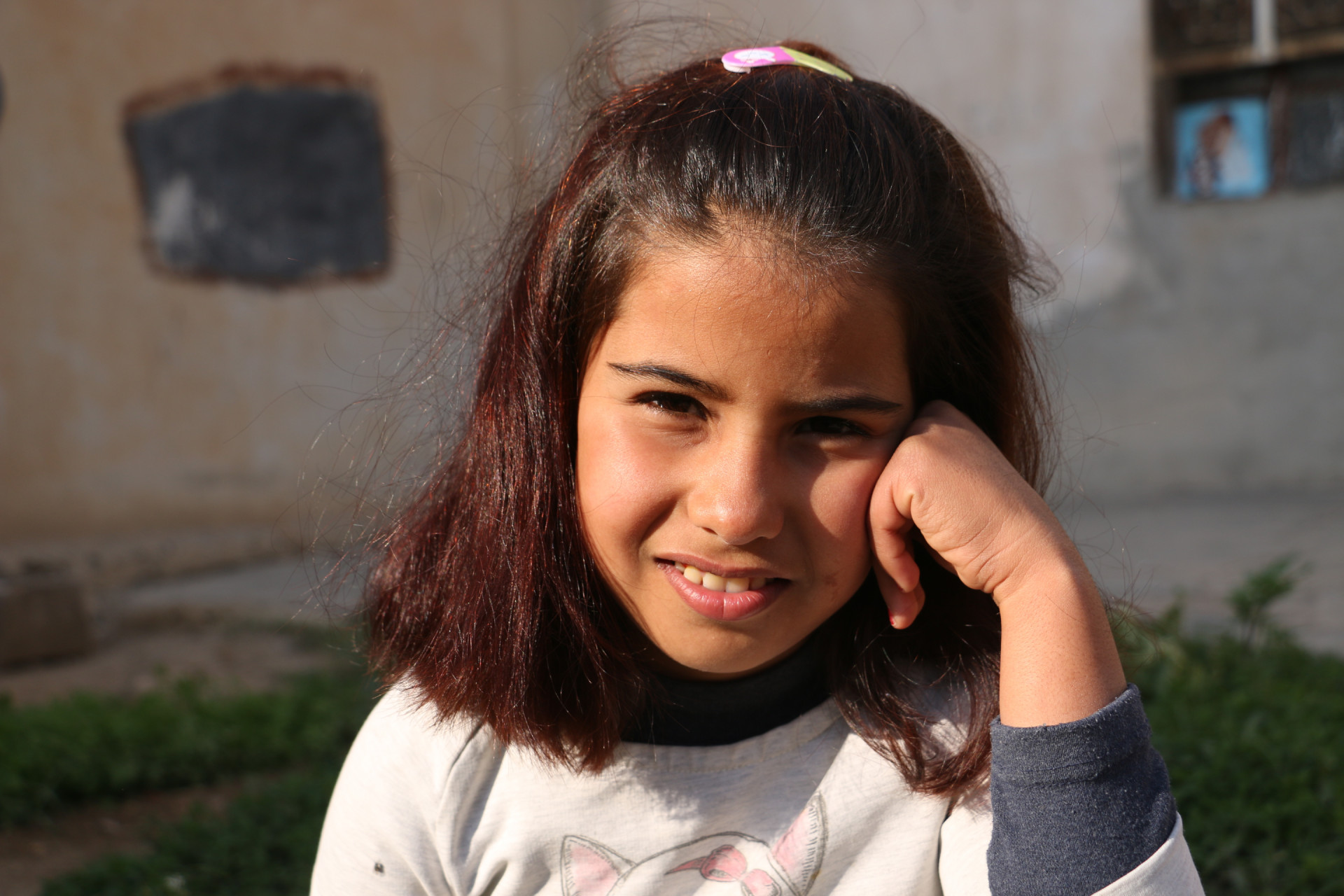 Islam is an orphan girl