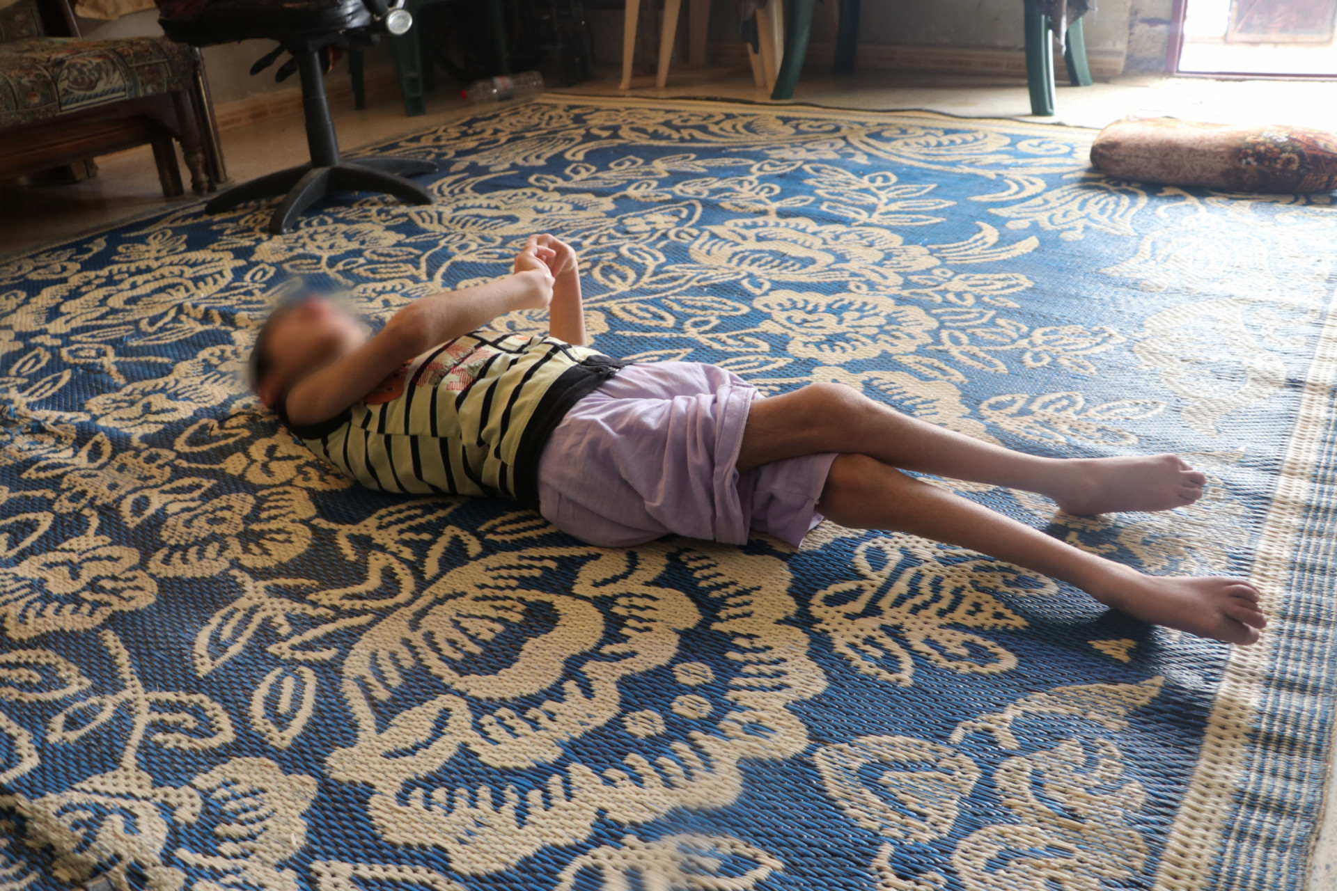 A mother of two disabled children needs living expenses.