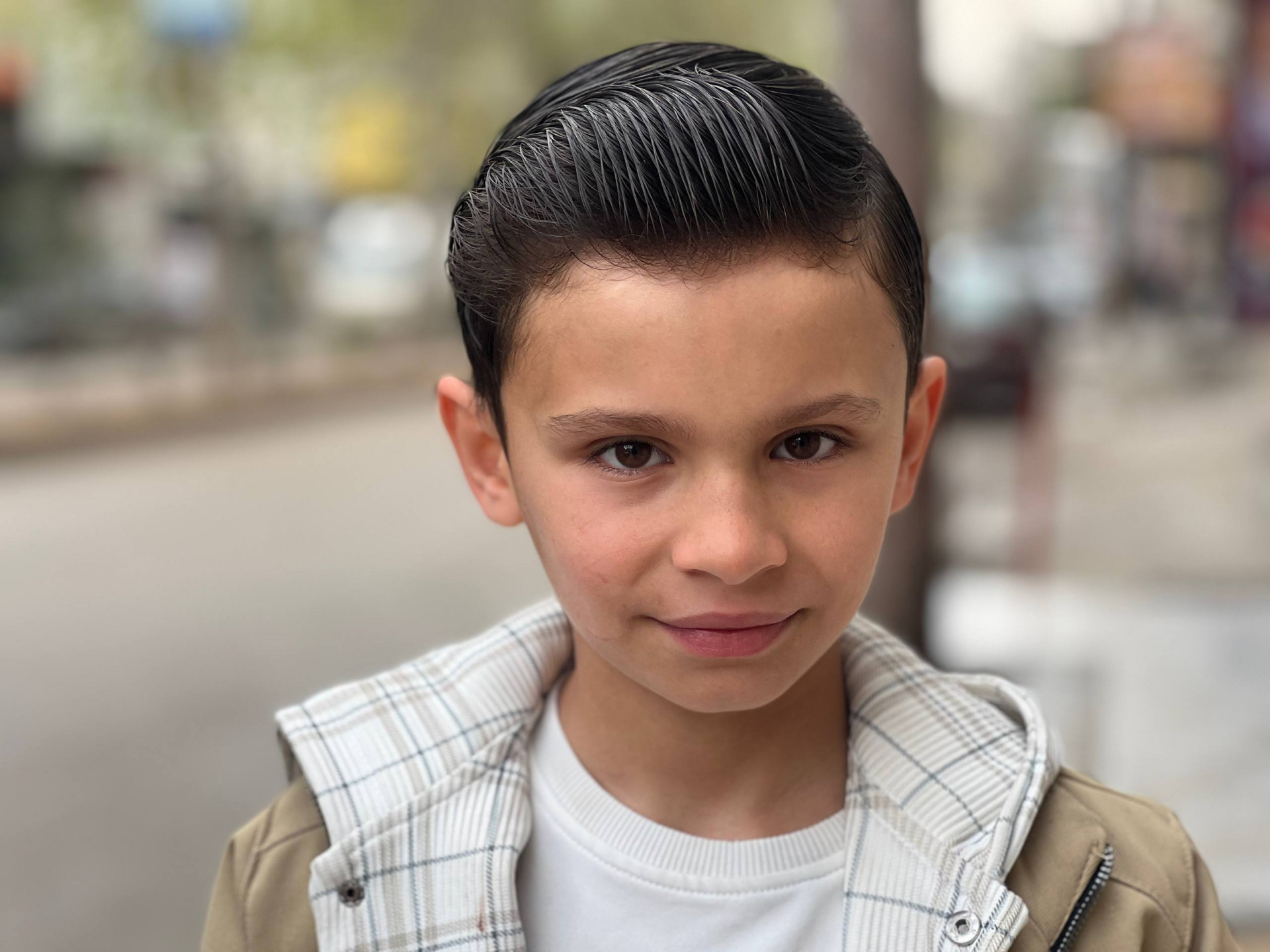 Osama is an orphan from Aleppo countryside