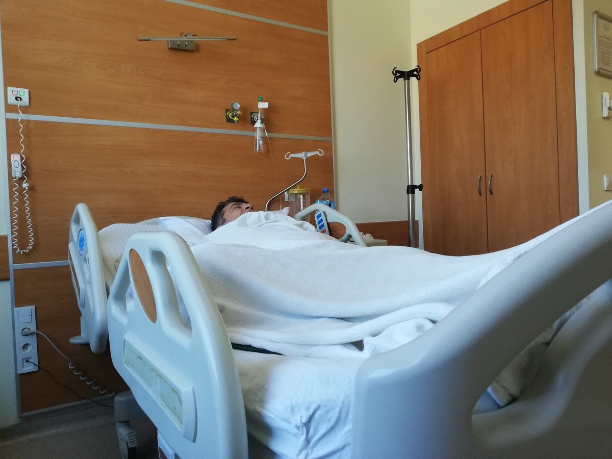 He is in a critical health situation