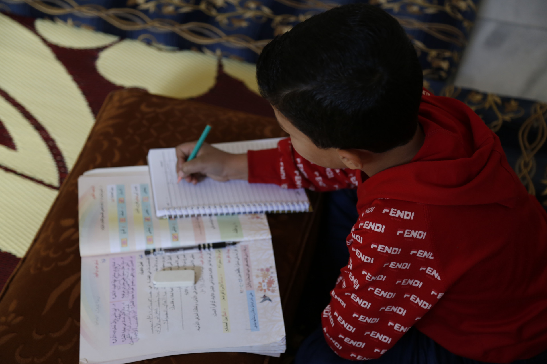 Mustafa, an orphan from Aleppo!