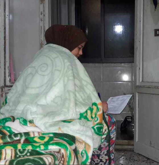 A pregnant woman with kidney issues