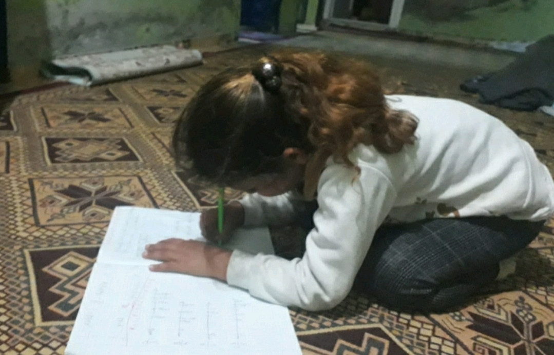 Songul is a girl from Aleppo