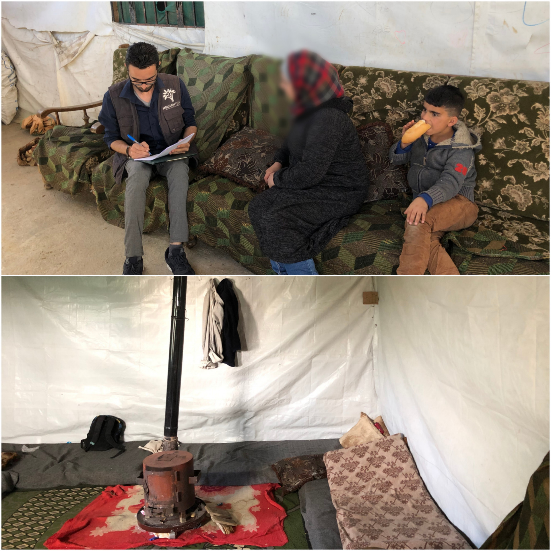 Yasmine was given few days to secure her rent.