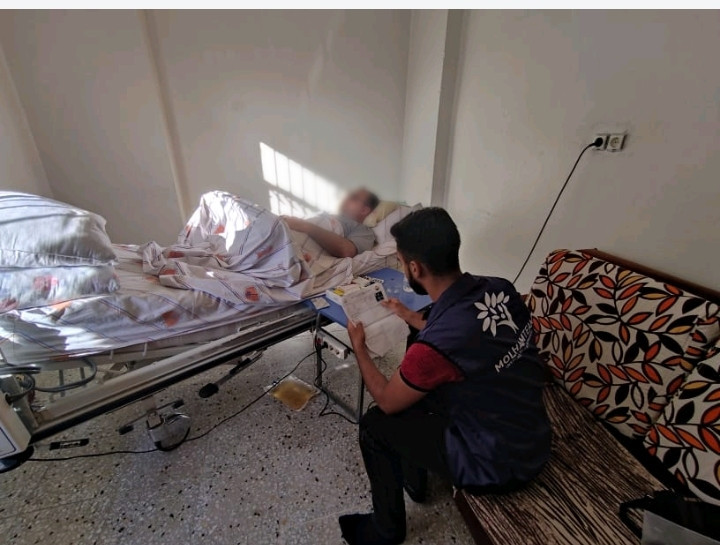 He got hit by a bullet that led to complete paralysis, and he needs an urgent operation to extract it