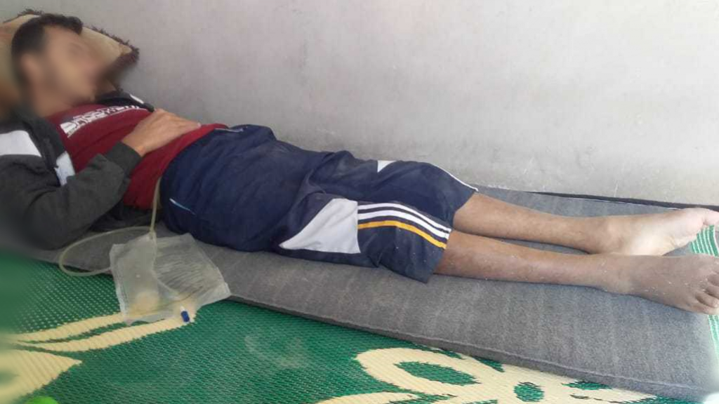 A man in need to do MRI and physiotherapy