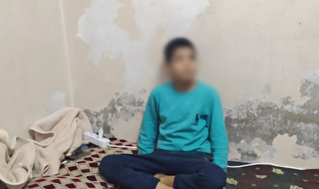 Mustafa is at risk of being blind