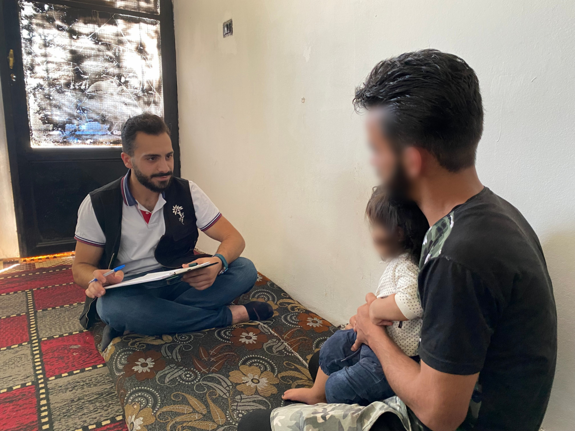 He was obliged to stop working, and became unable to pay his house rental fees.