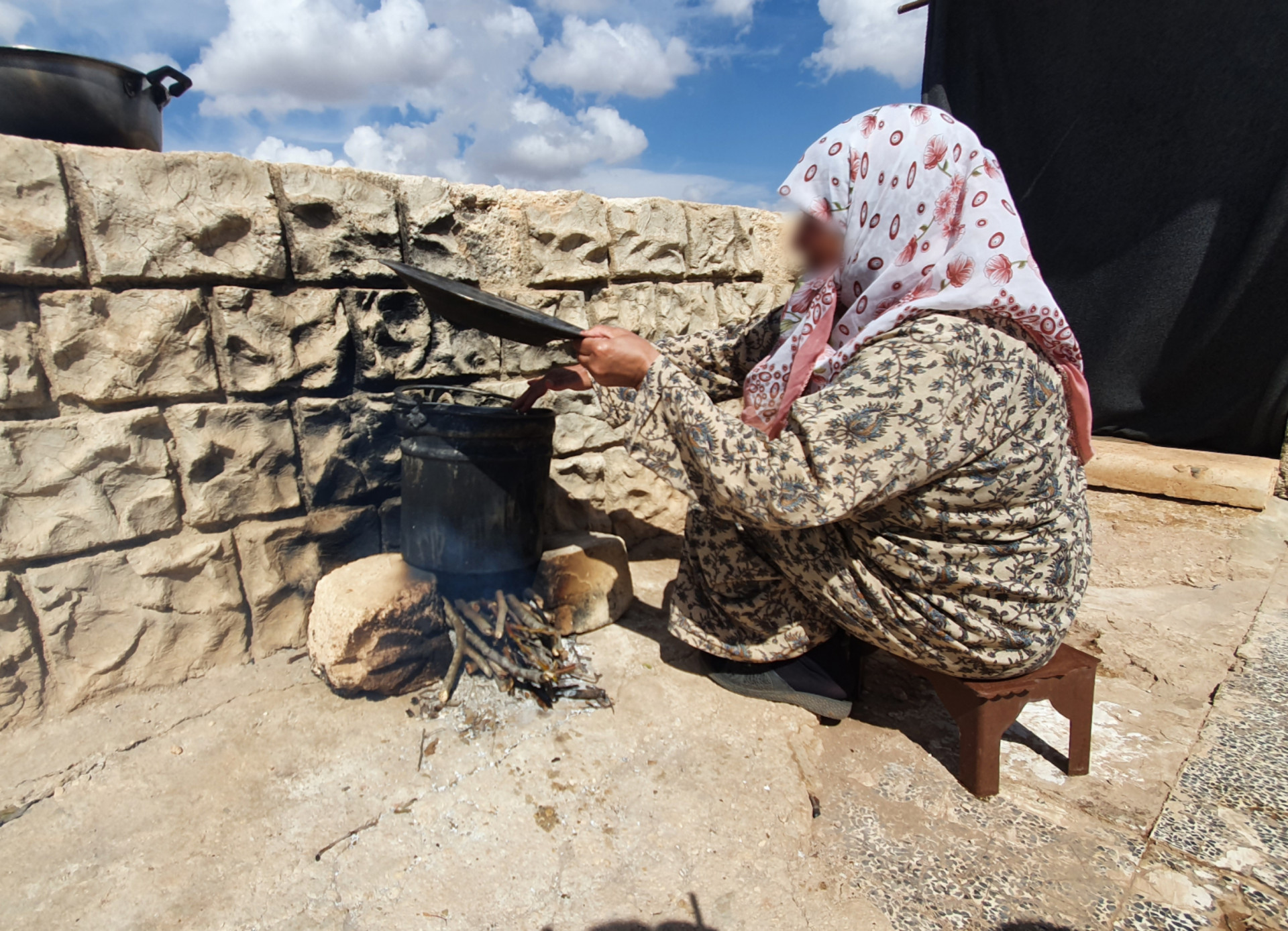 Maha and her family are living in challenging circumstances.