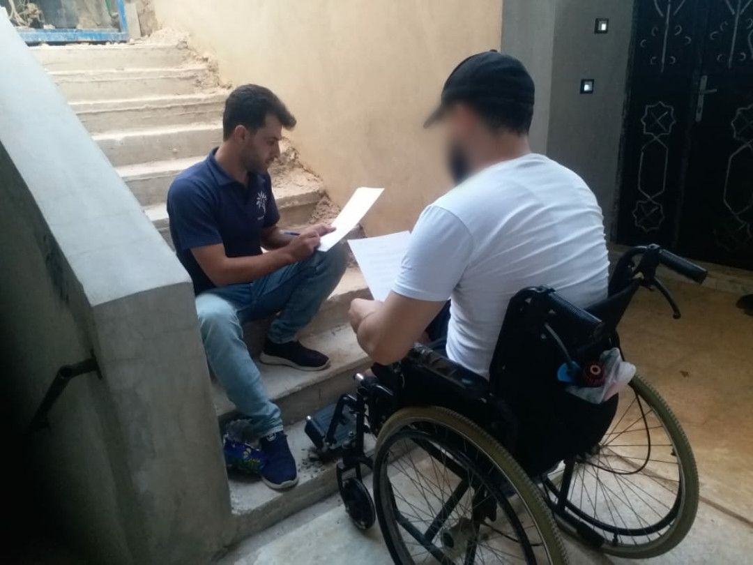An injury made him unable to work and he needs your help.