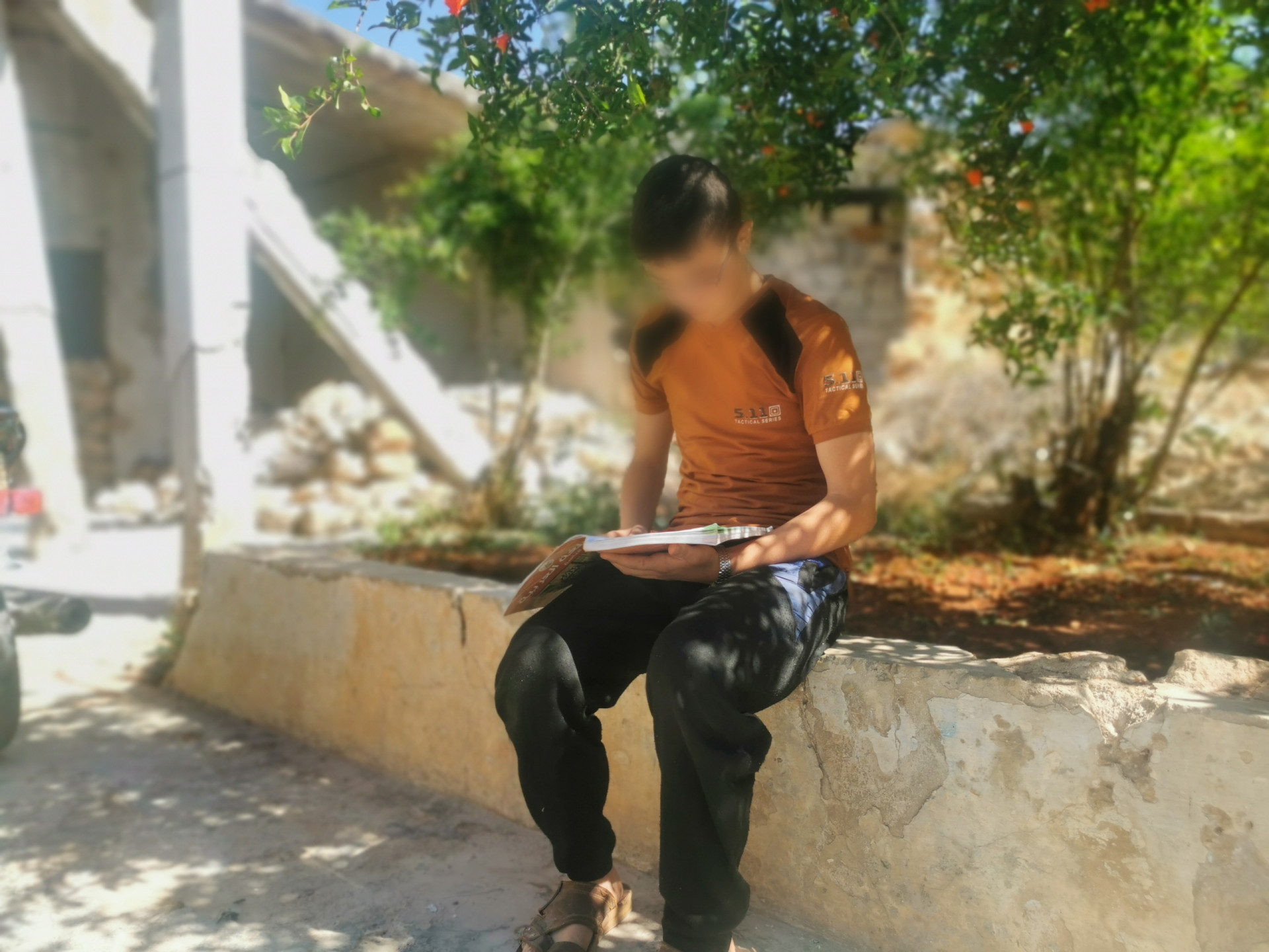 Ahmad is in need for cross linking cornea to achieve his dream