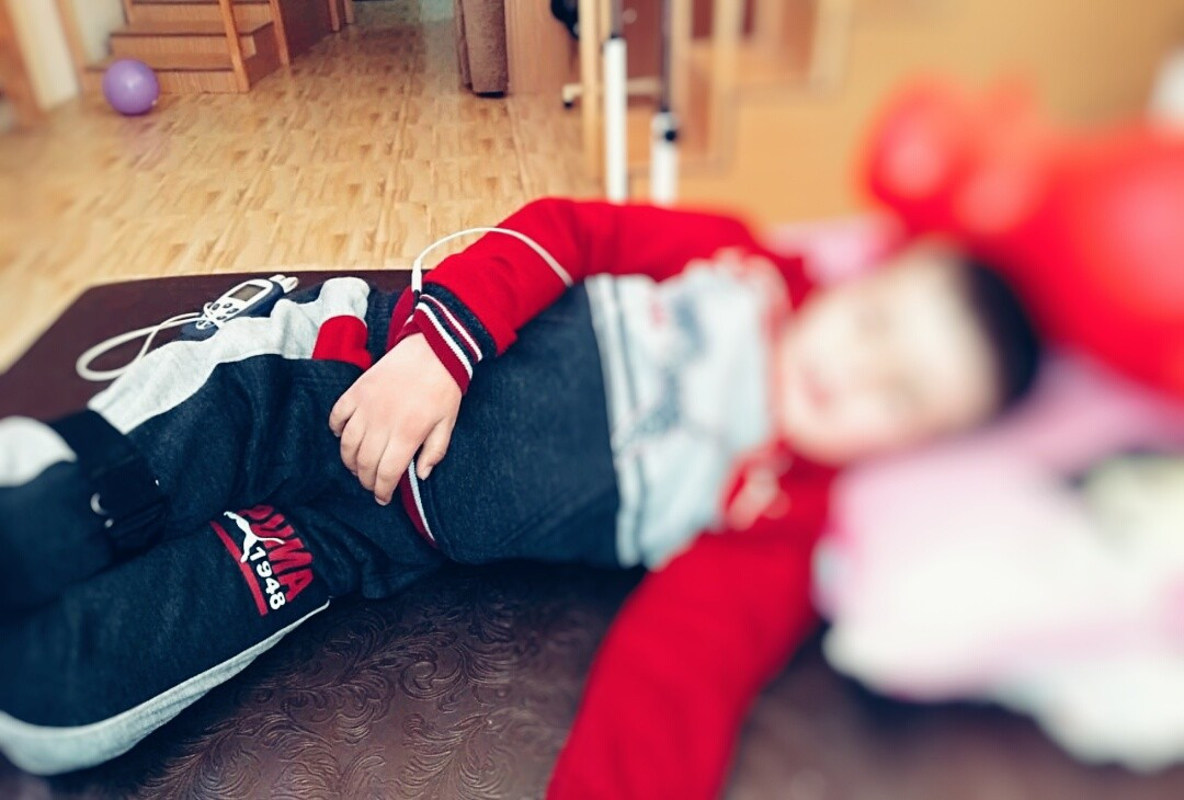 A child needs to undergo an operation in order to open a blocked artery in his brain!
