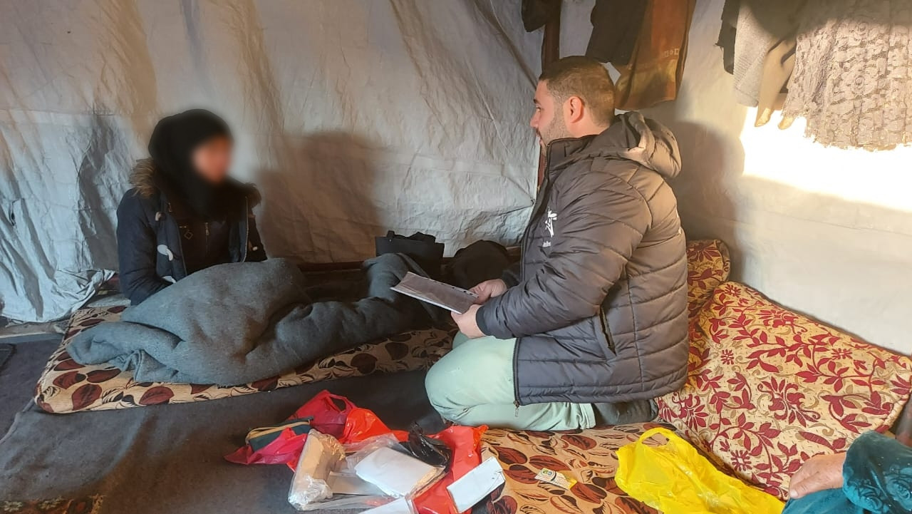 Yusra… Pain That Never Leaves Her Tent