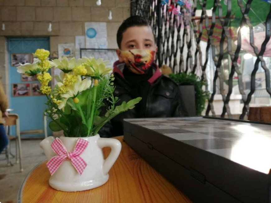 Abdul-Hamid, an orphan from Idlib