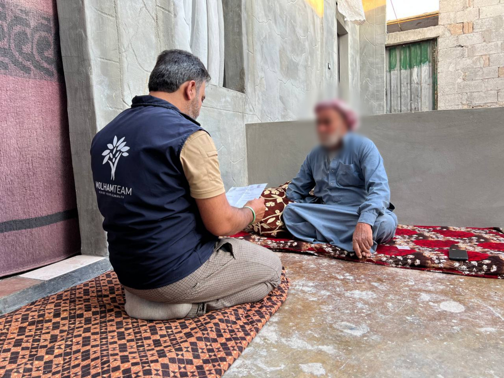 A house without shelter… and the heart of the home—a father—left with no hand to hold.