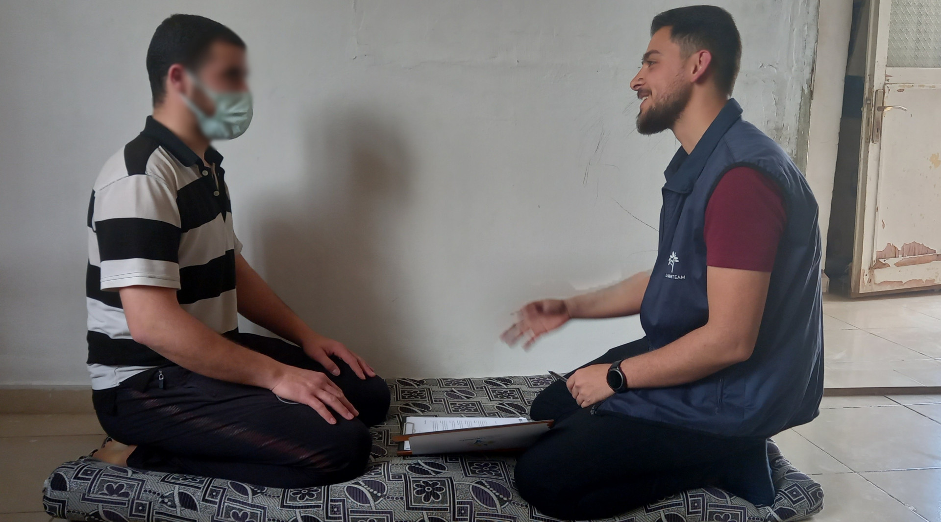Abdullah can no longer support his family or buy milk for his baby