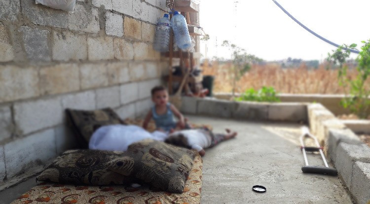 A family with debts, got homeless
