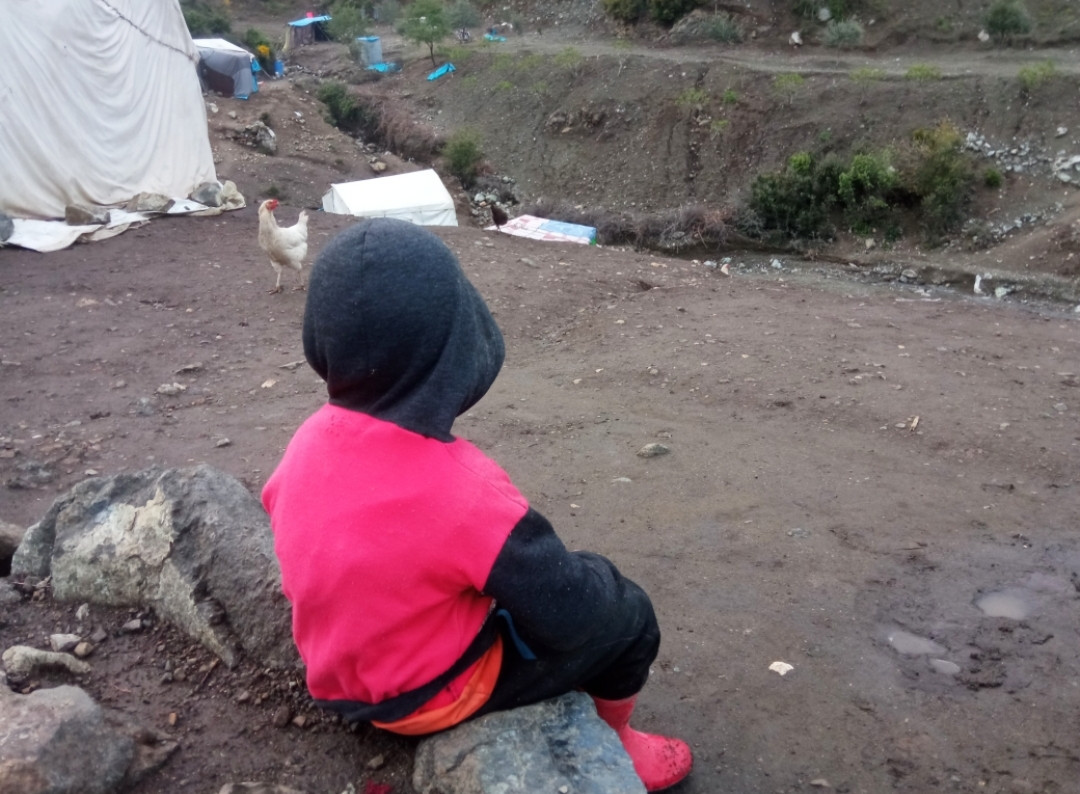 Hasan is an orphan from Aleppo